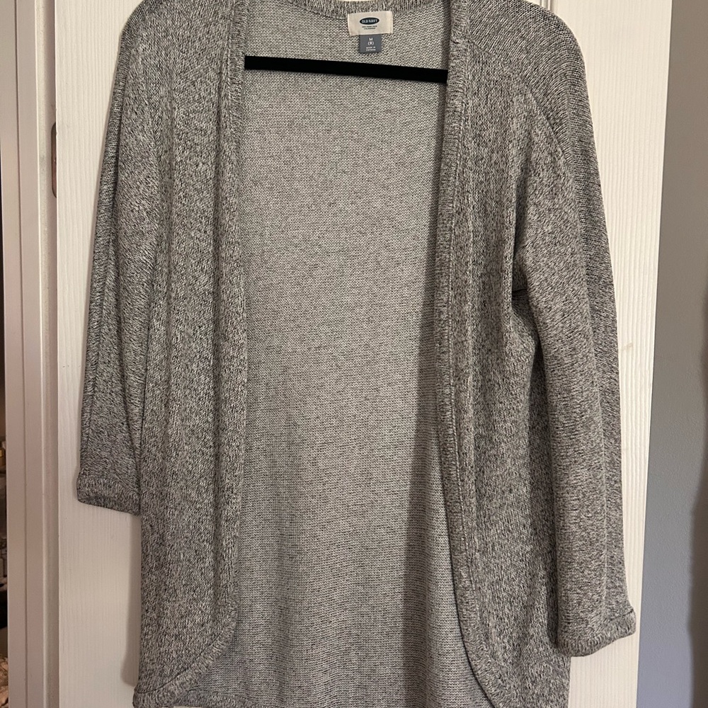 Old Navy Heather Gray Women's Cardigan